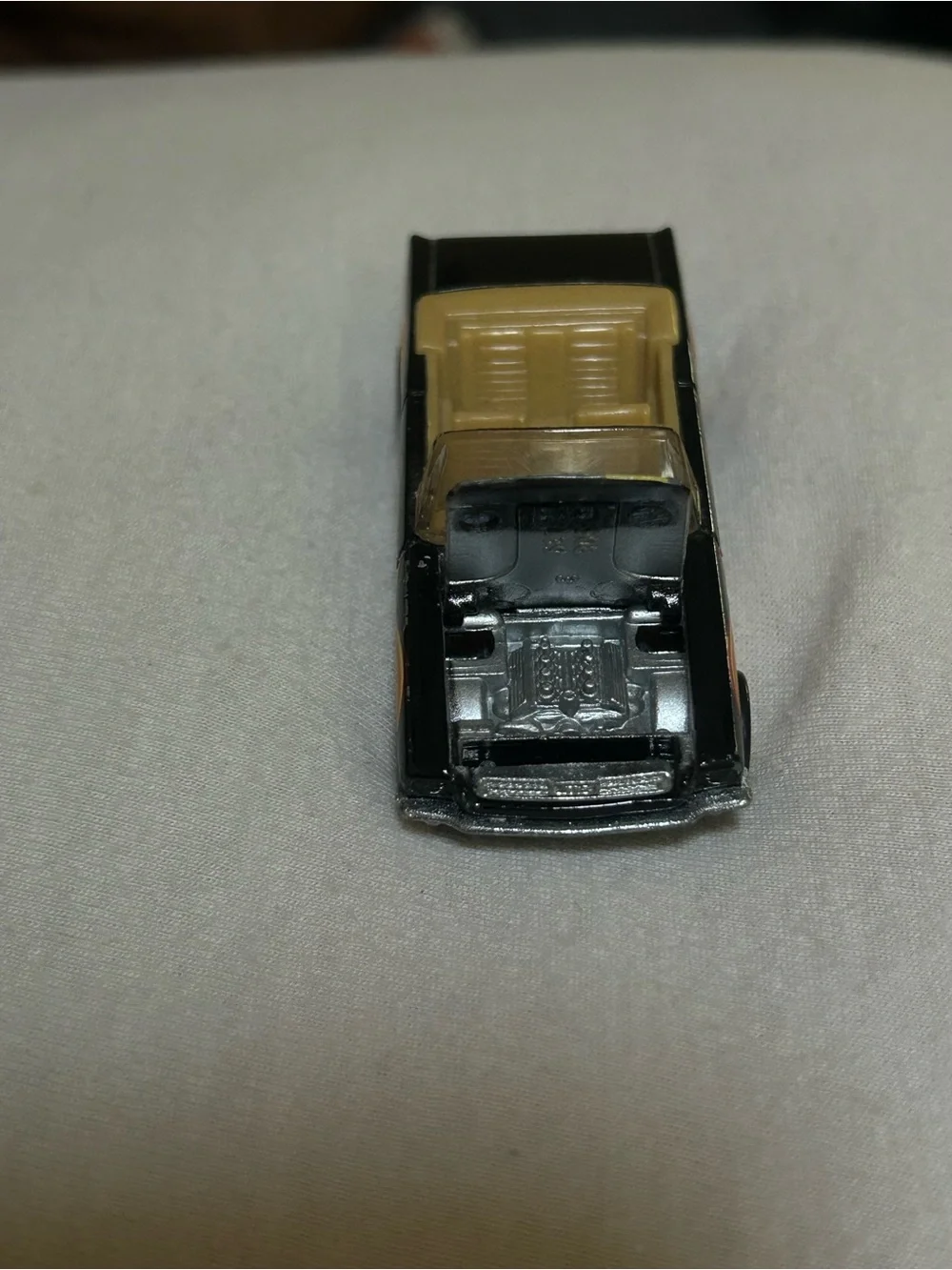 Hot Wheels '65 Black Mustang Convertible with Flames